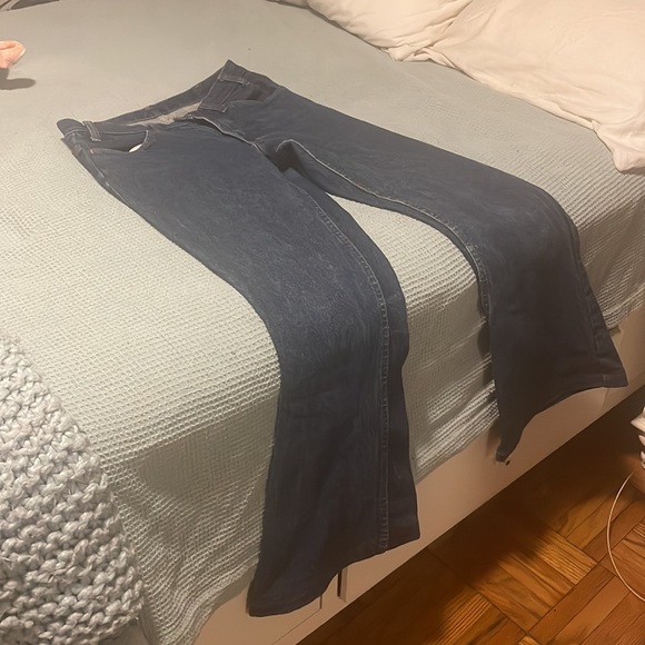 Levi's 648 Vintage 1970s Orange Tag Mid Waist Flared Jeans Hippie Boho Casual - Picture 6 of 6